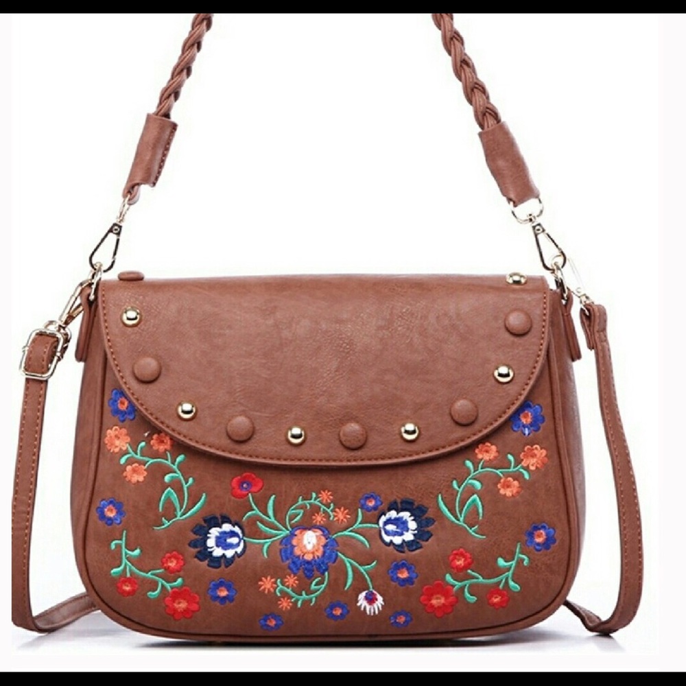 Floral embellished Crossbody NEW